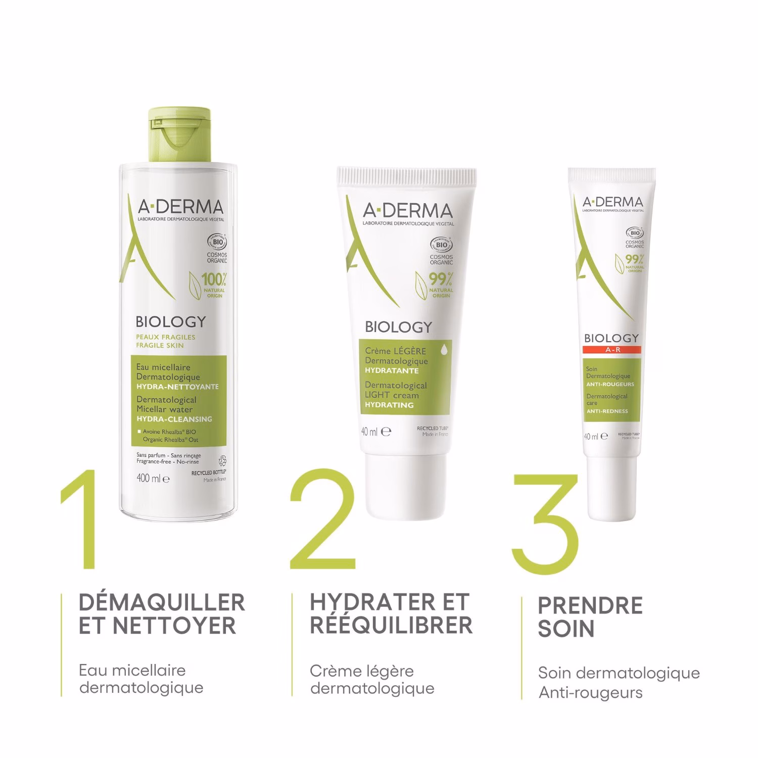 A-DERMA Dermatologická hydratačná čistiaca micelárna voda