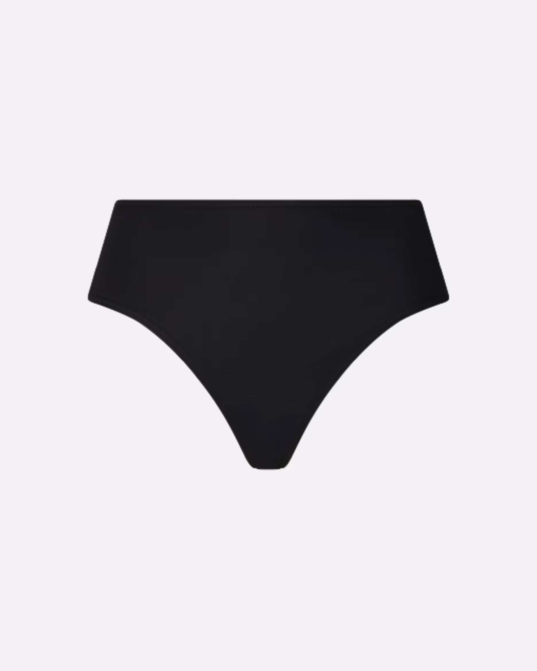 Slip de baie menstrual Smoon Lingerie Oceanide cu flux mediu, negru
