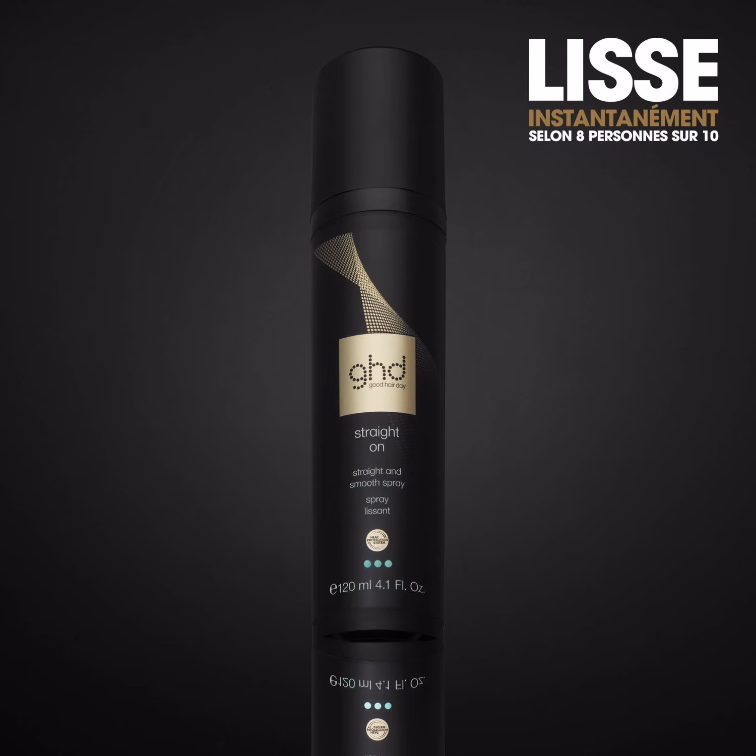 Spray de netezire ghd - aplicare directă