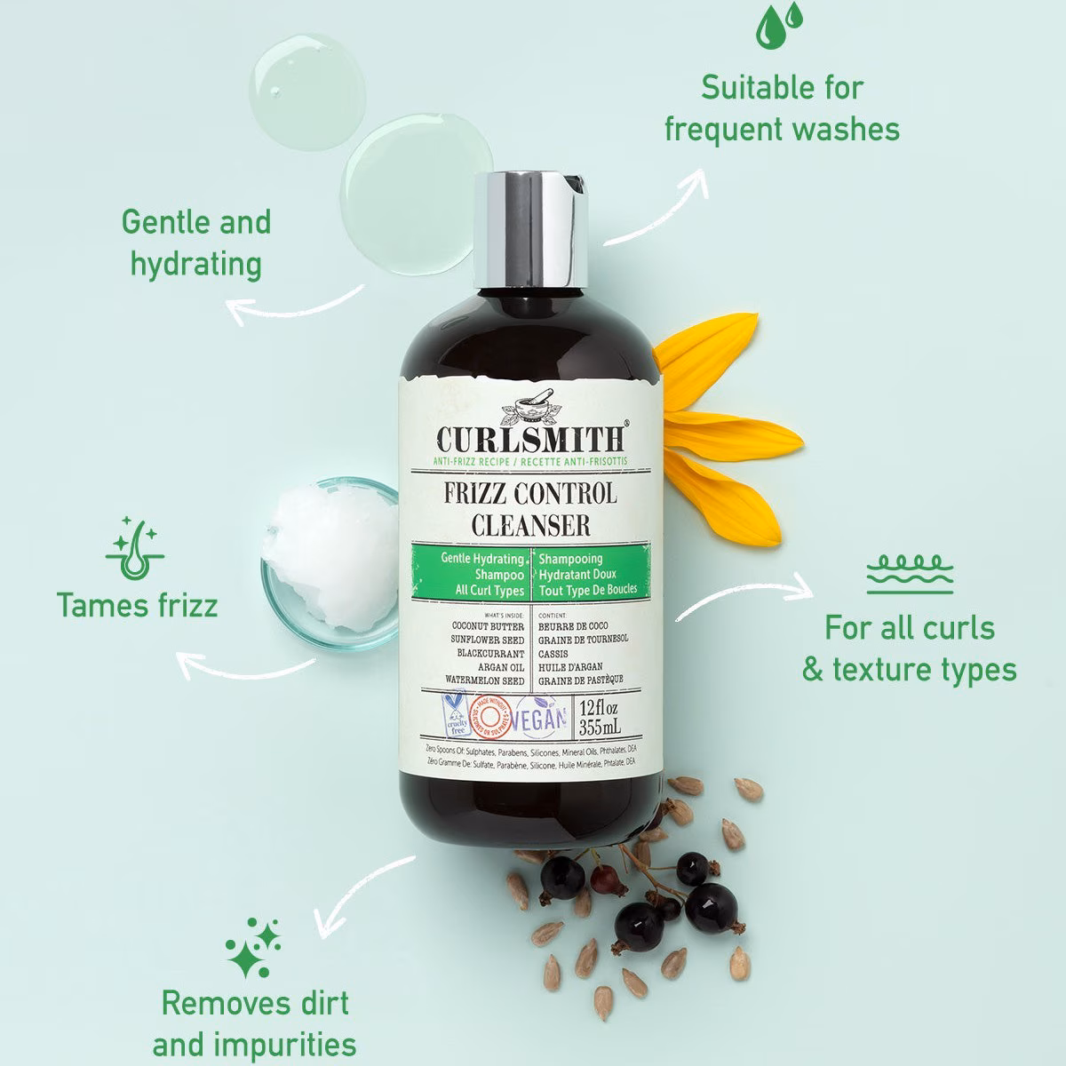 Curlsmith Frizz Control Cleanser