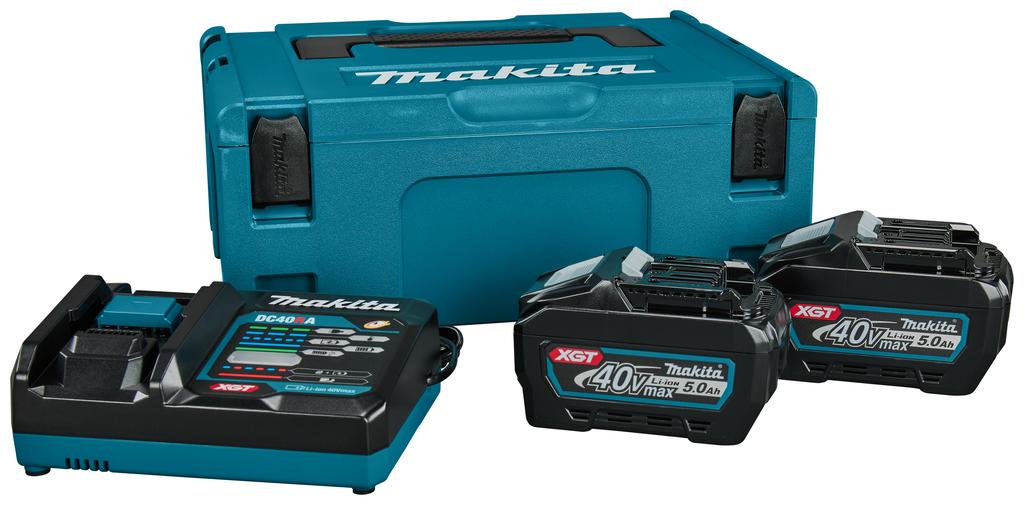Accessoires Makita 191V35-5 XGT Kit de démarrage DC40RA / 2x BL4050F