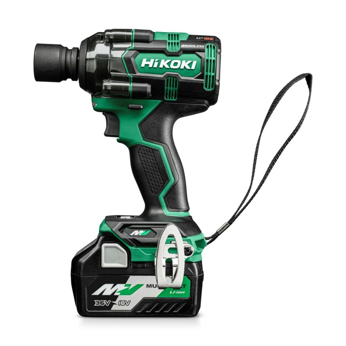 Chave de bateria multivolt HiKOKI WR36DHWRZ 1/2