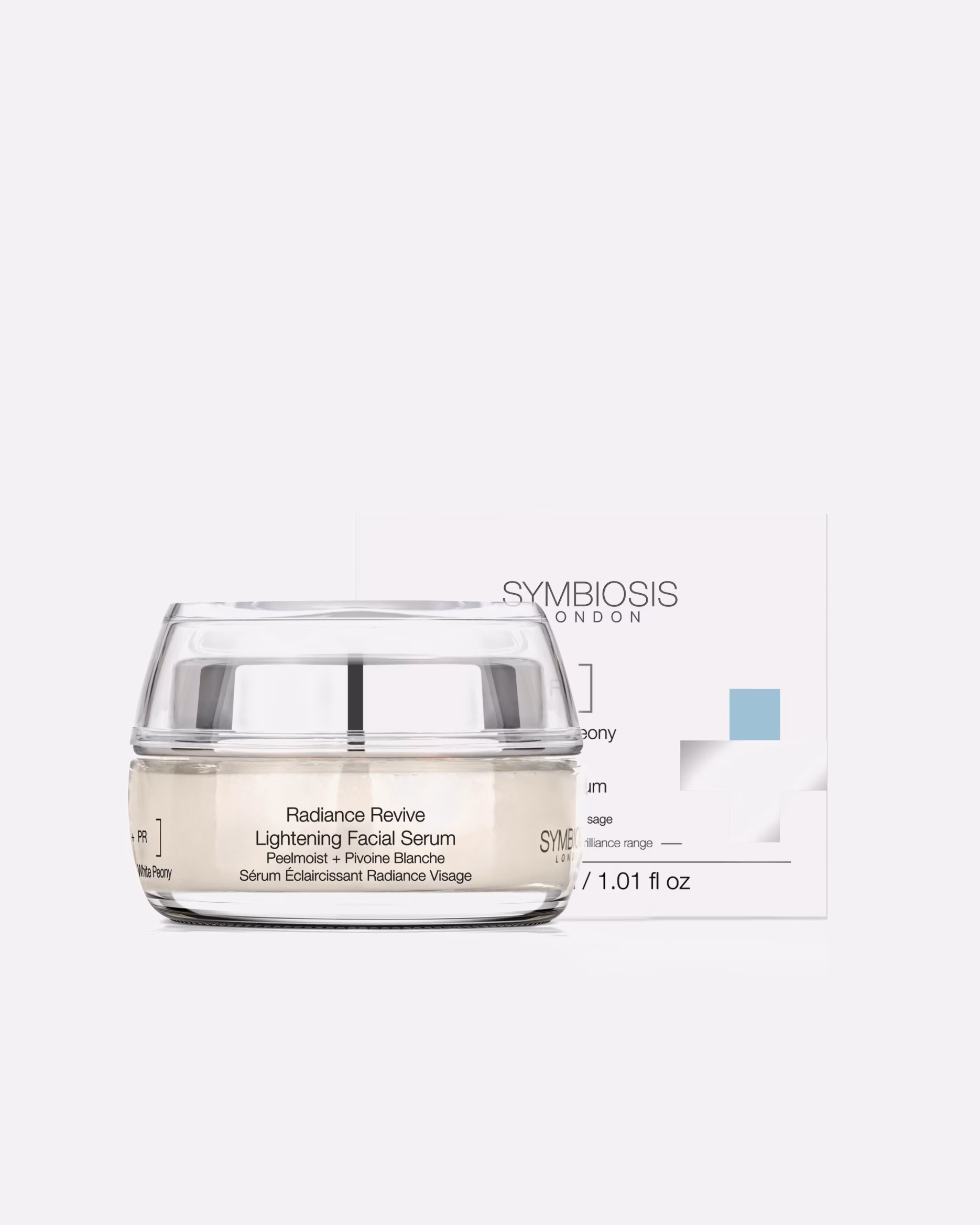 Ser facial iluminator Symbiosis [Peelmoist + Bujor Alb] Radiance