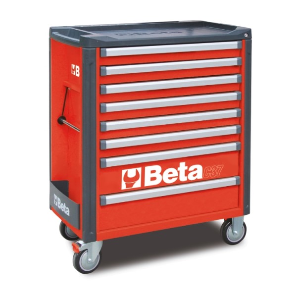 Beta 037000083 Εργαλειοθήκη, Κόκκινη 8 Συρτάρια - 803x1004x482 mm