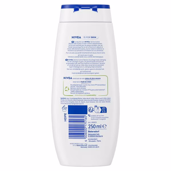 NIVEA Derma Control Restore tusfürdő 250ml