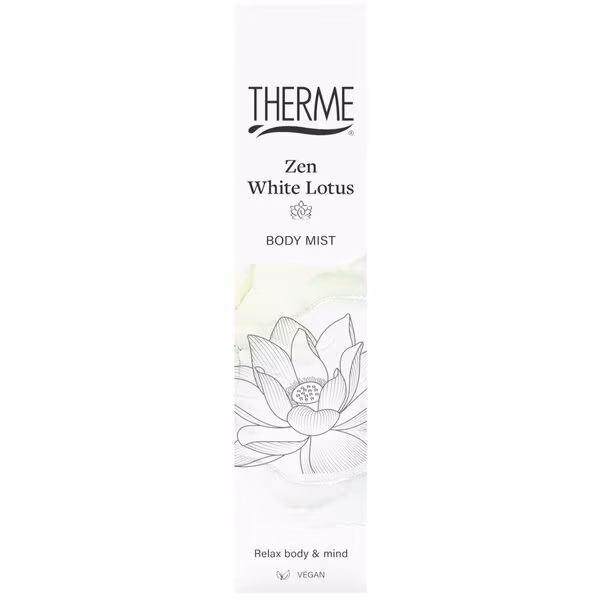 Therme Zen Energizujúci telový sprej s bielym lotosom 60 ml