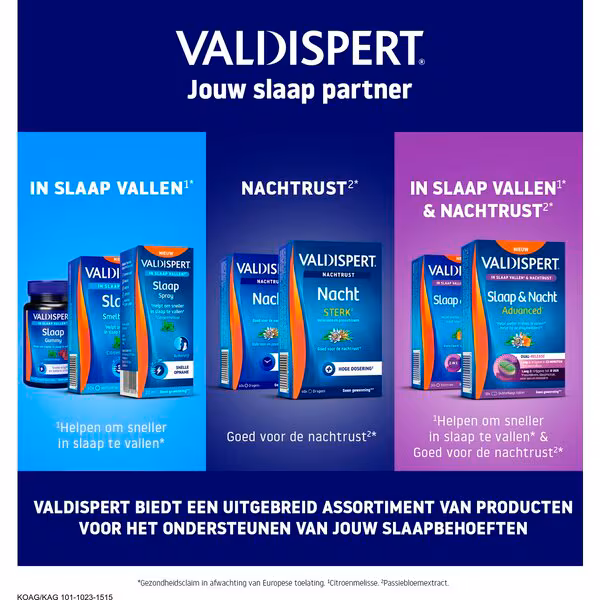 Valdispert Sleep gumové cukríky 45 ks
