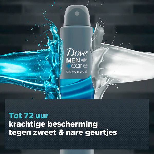 Desodorante antitranspirante en spray Dove Men Care Advanced Clean Comfort 200 ml