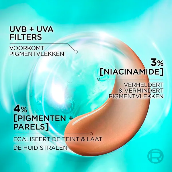 L'Oréal Paris Bright Reveal sötét foltokra SPF50 színezett UV-fluid