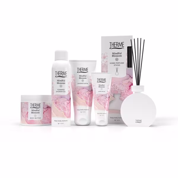 Therme Mindful Blossom -suihkukuorinta 200ml