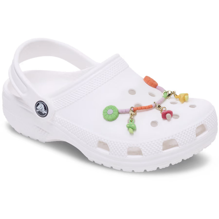 Pastel Floral Mushroom Chain