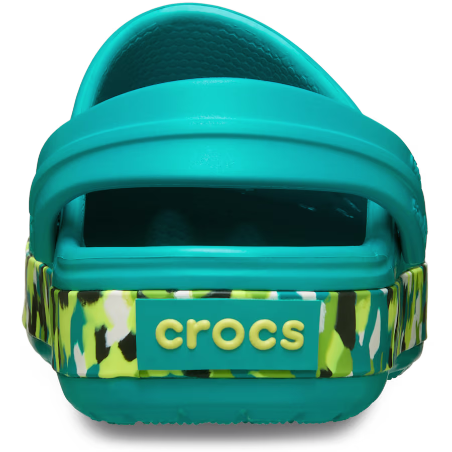 Kids' Crocband Glow Confetti Band Clog