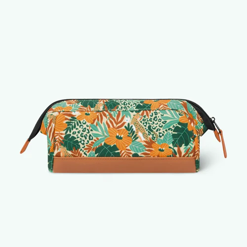 Picos green school pencil case