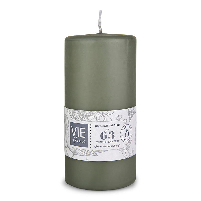 Vie Home Kubbelys Diameter 6,8 cm, høyde 14 cm