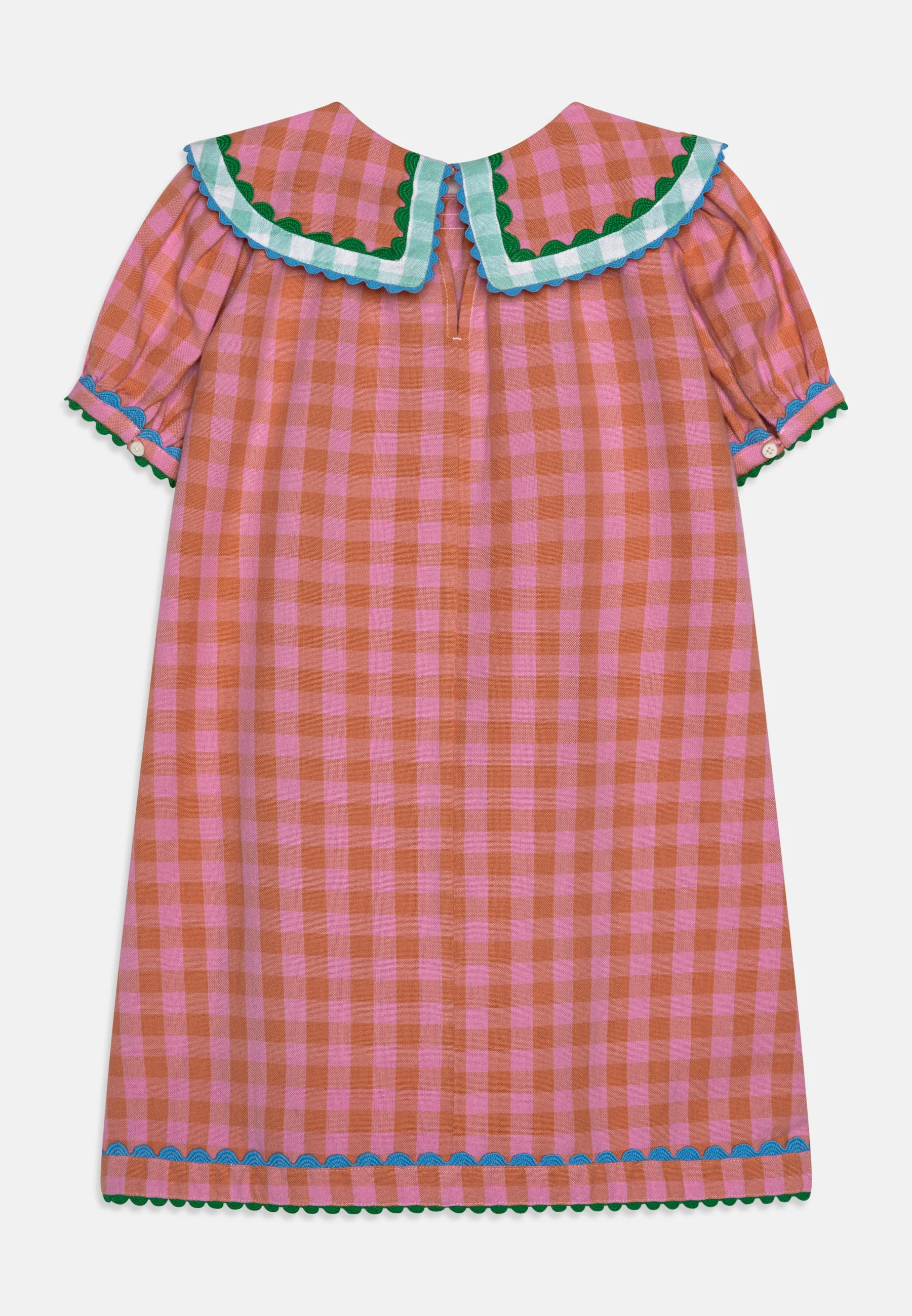 Stella McCartney Kids VESTIDO NIÑA CUADROS AZULEJO - Vestido de verano