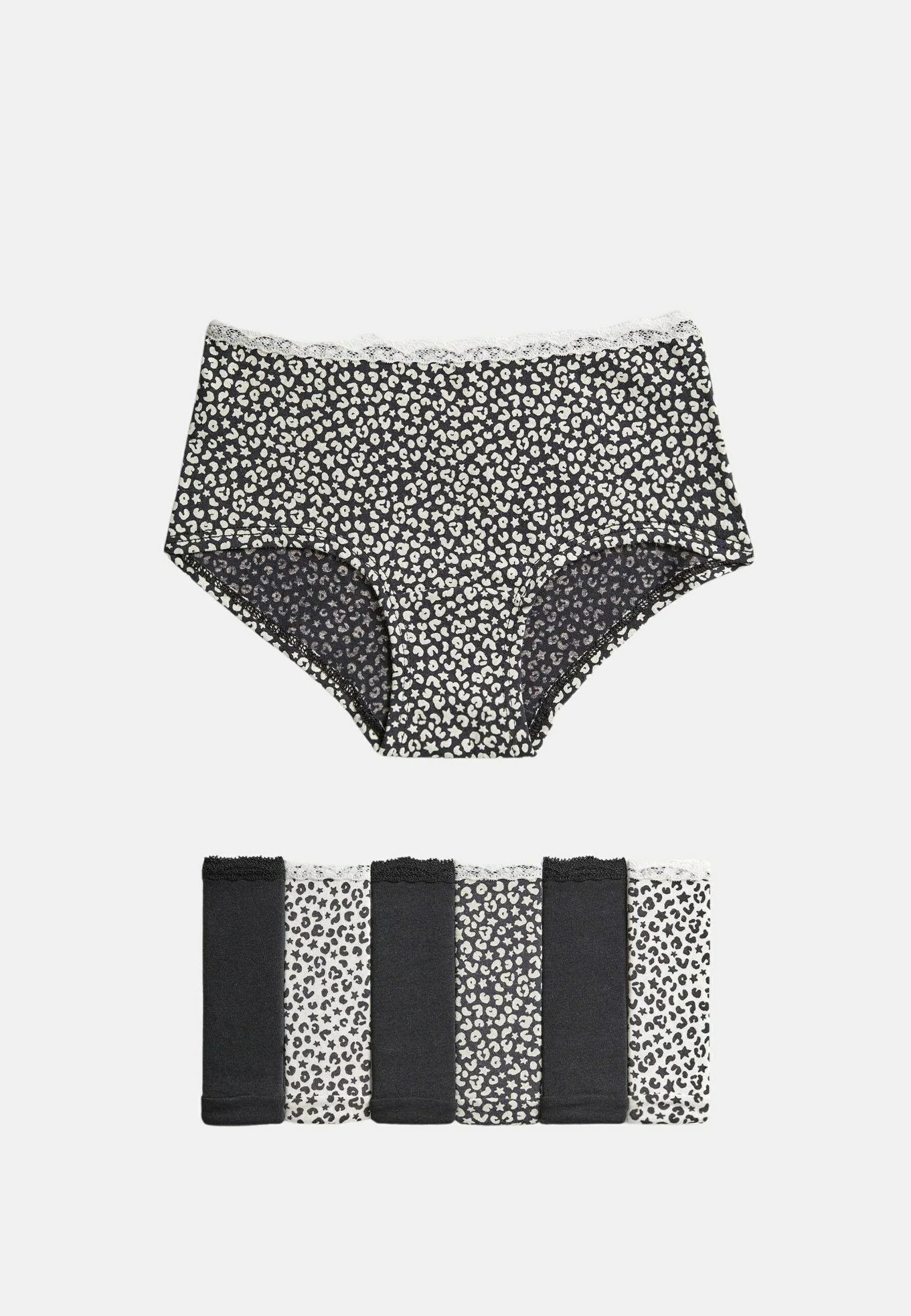 Marks & Spencer 7PK HIPSTER CON ELÁSTICO - Briefs