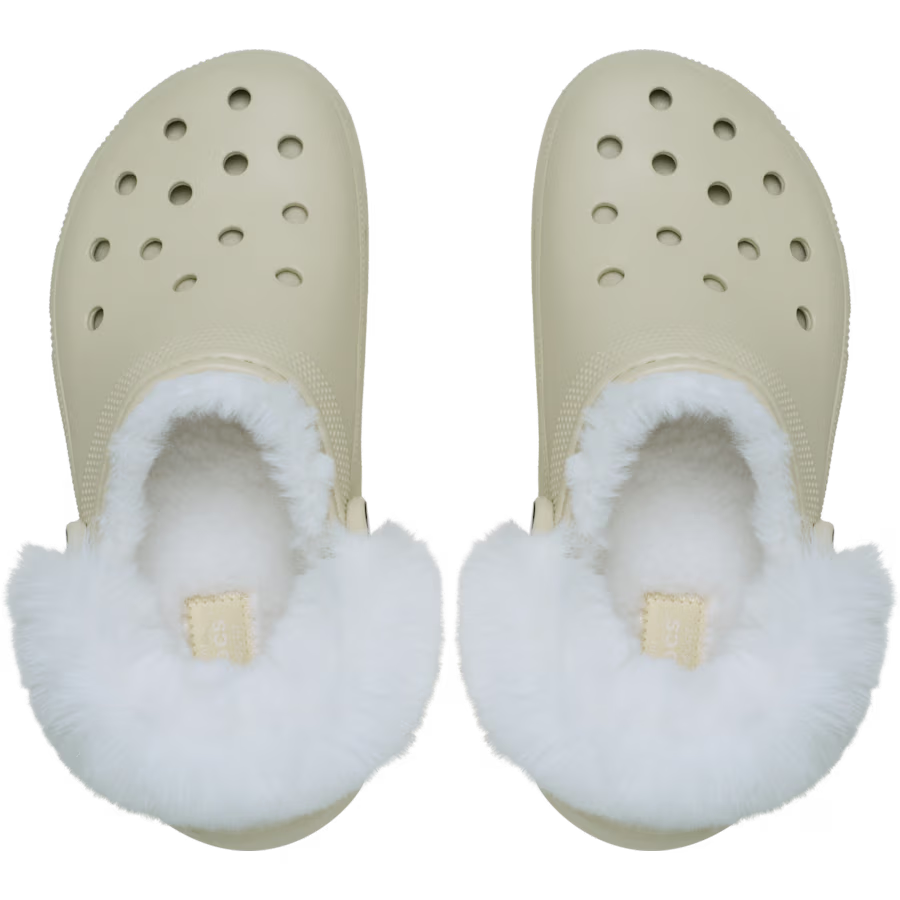 Classic Platform Fuzz Lined Clog