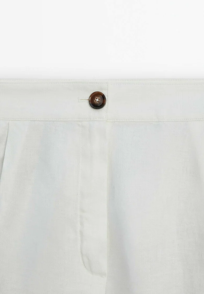 BERMUDA CON DOBLE PINZA Massimo Dutti - Shorts