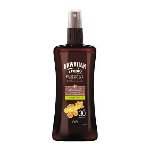Hawaiian Tropic Schützendes Trockenöl LSF 30 200 ml