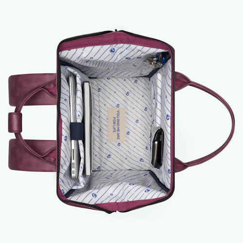 Bag à dos Adventurer Large Delhi burgundy