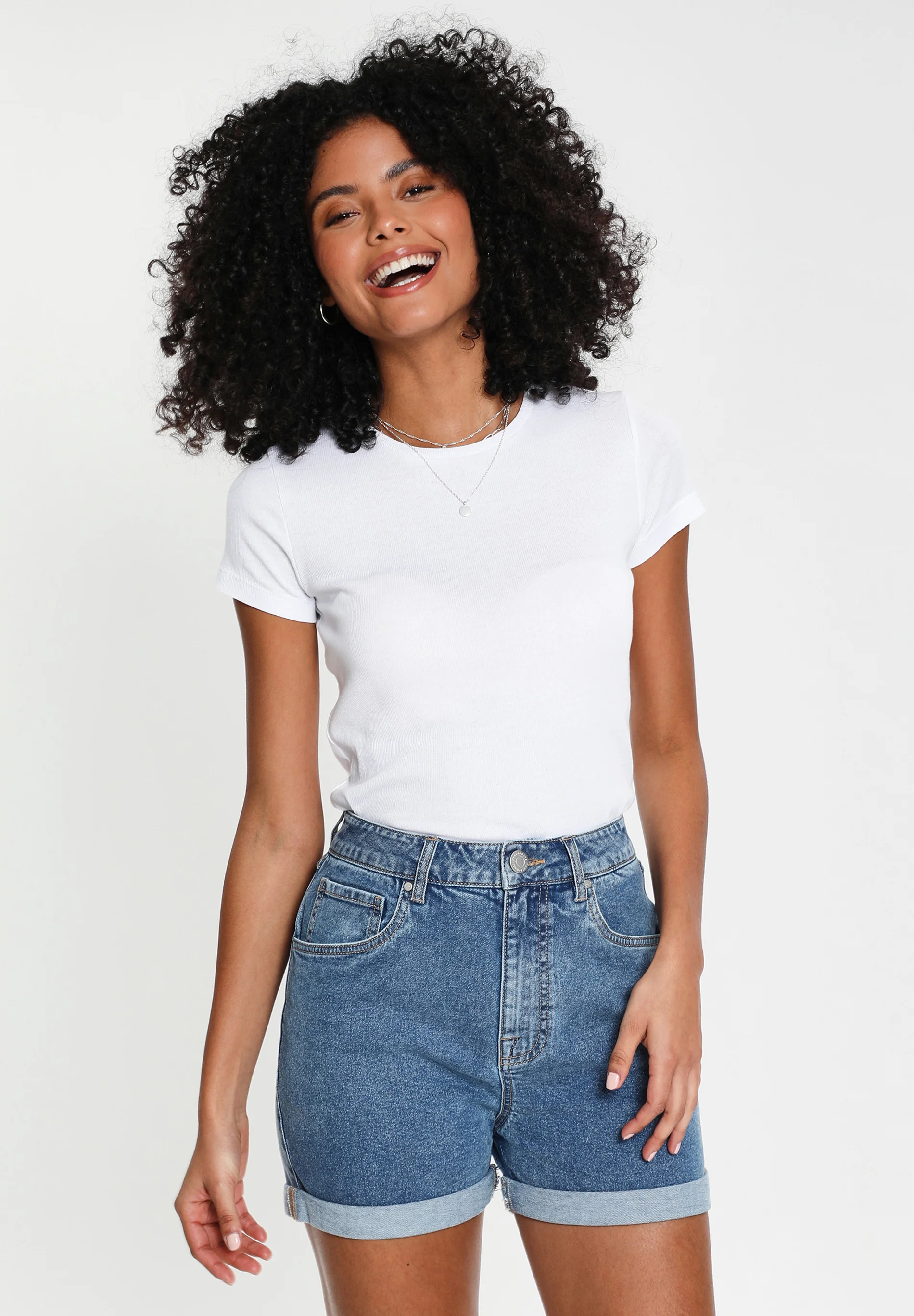 Threadbare CALAIS CLASSIC - Pantalones cortos vaqueros