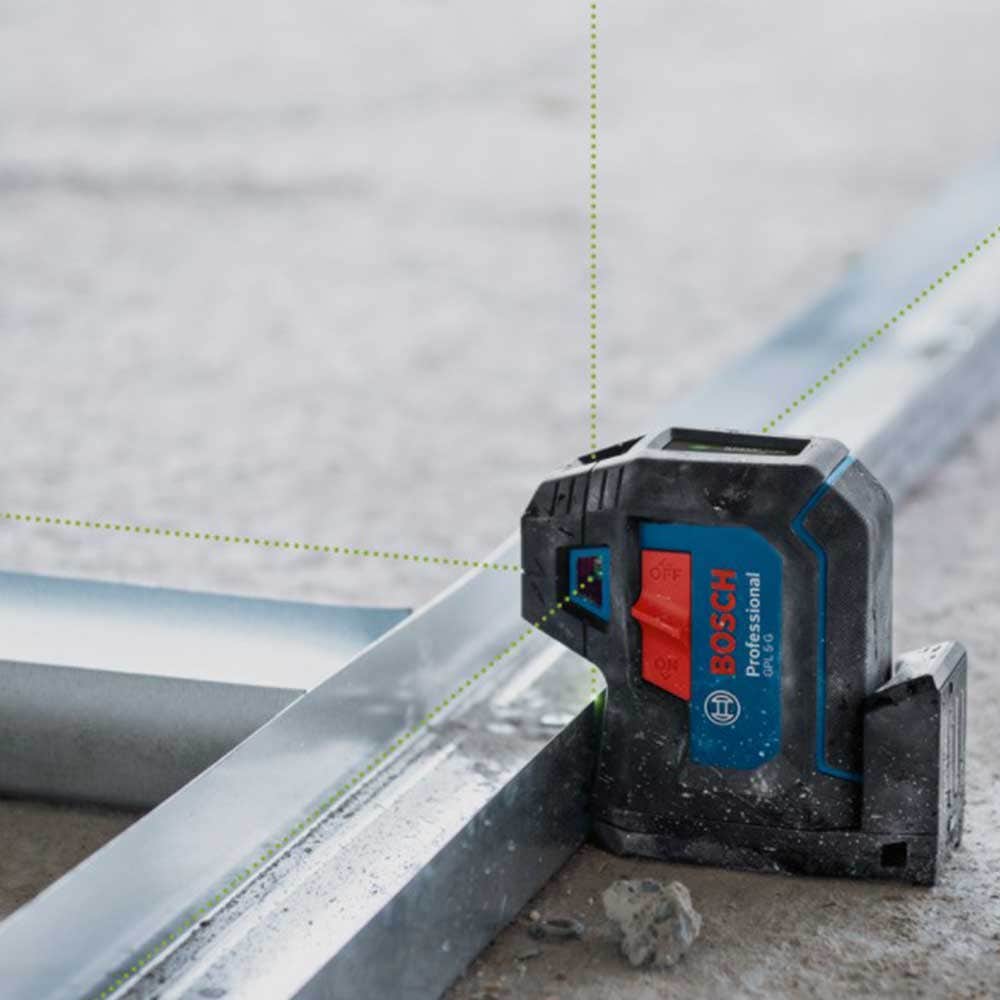 Nível a laser profissional BOSCH GPL5 G, verde, 0 601 066 P00