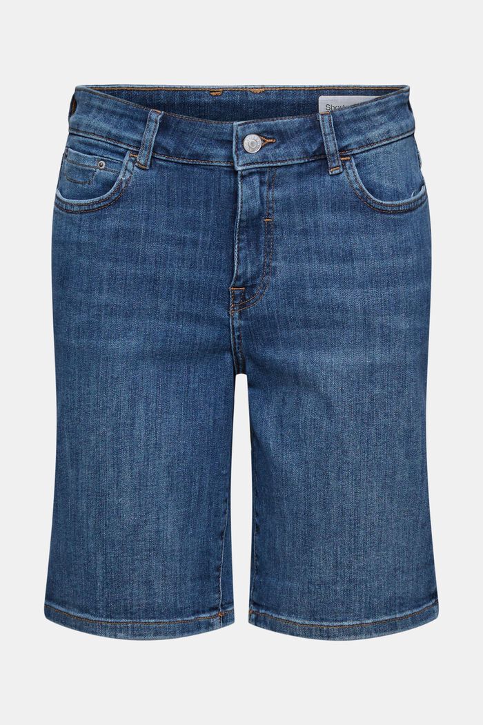 Jeans-Shorts mit Stretch