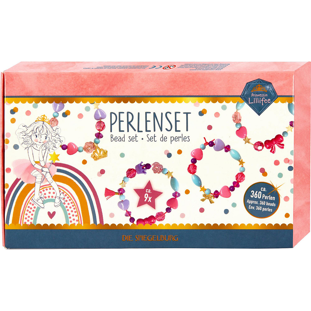 Perlenset - Prinzessin Lillifee (Glitter&Gold)