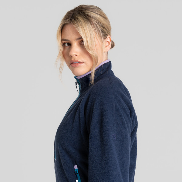 CO2 RENU HALF ZIP Damen - Fleecepullover