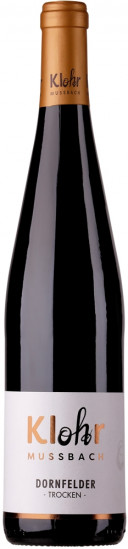 2018 Dornfelder trocken - Weingut Edgar Klohr