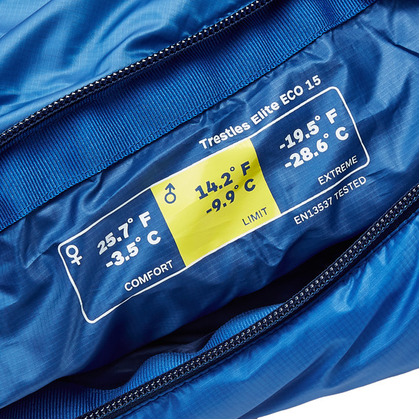 TRESTLES ELITE ECO 15 - Kunstfaserschlafsack