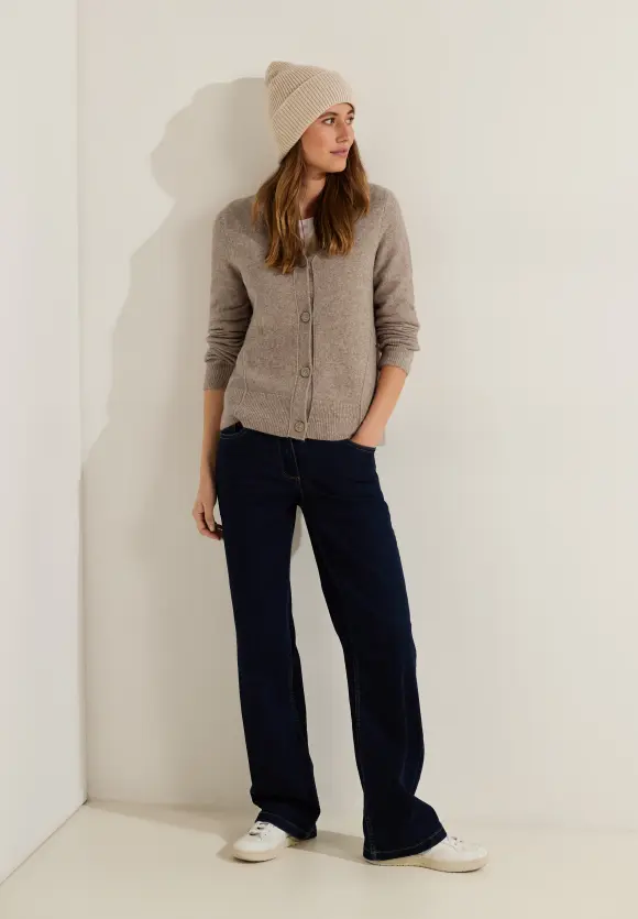 CECIL Cardigan mit Ziernähten