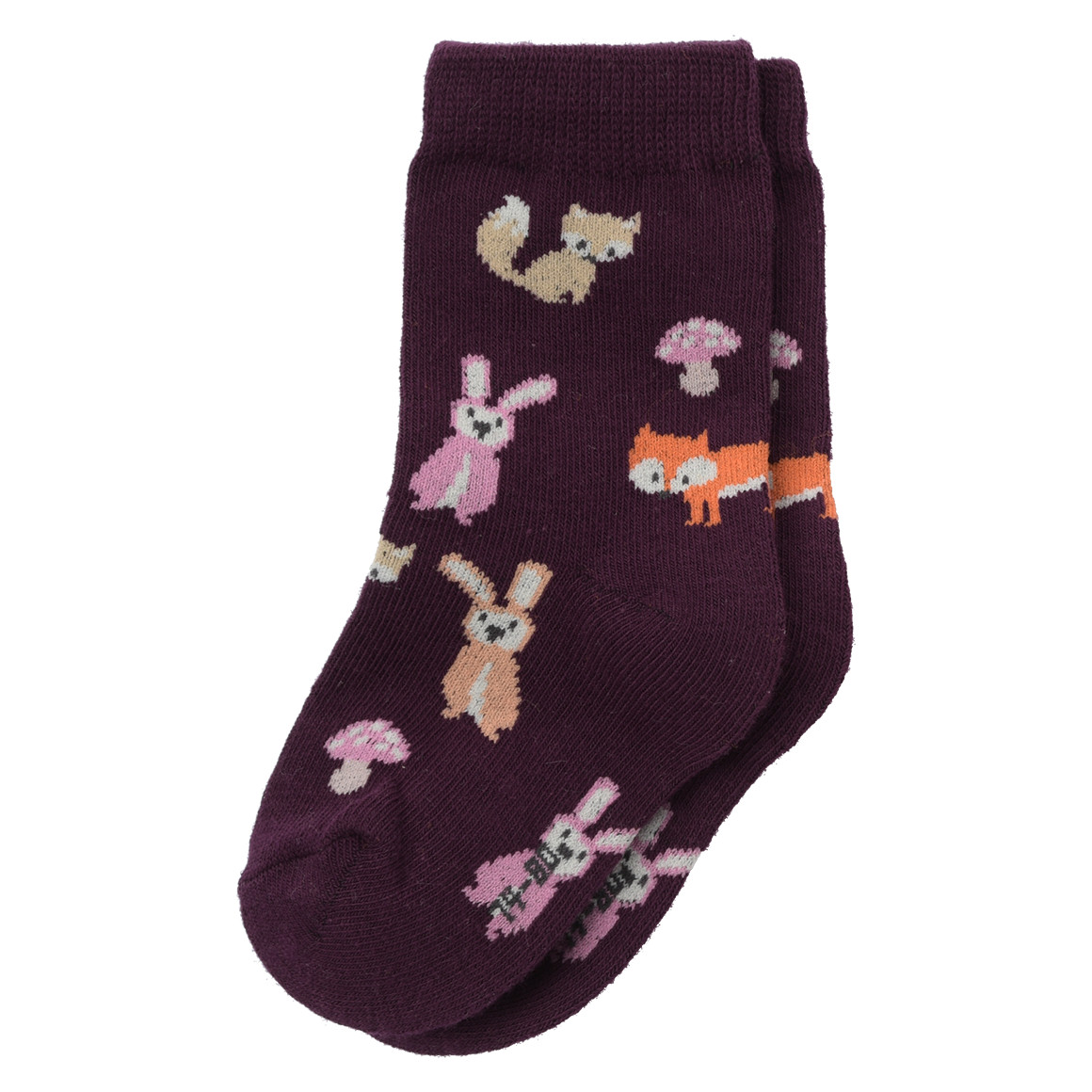 3 Paar Baby Socken mit Waldtier-Motiven