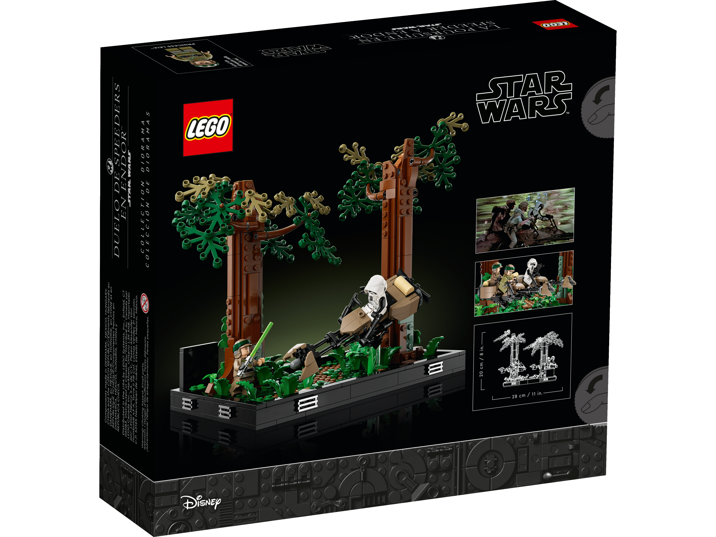 Verfolgungsjagd auf Endor™ – Diorama 75353