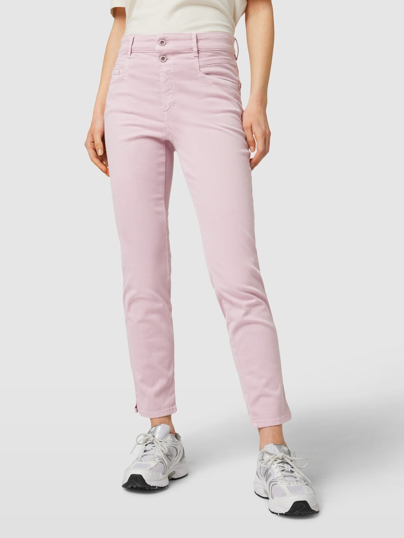 Jeans im 5-Pocket-Design Modell 'JOYFUL' in rosé