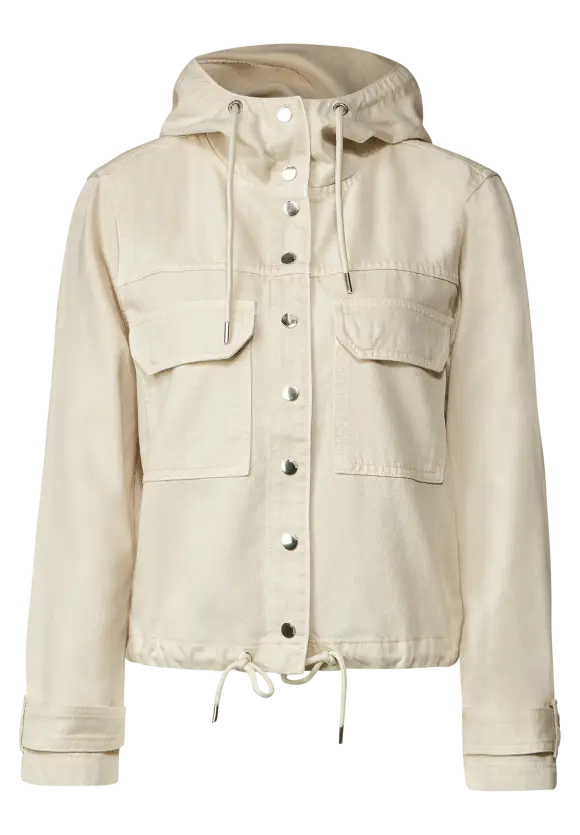 Street One Jeansjacke mit Kapuze