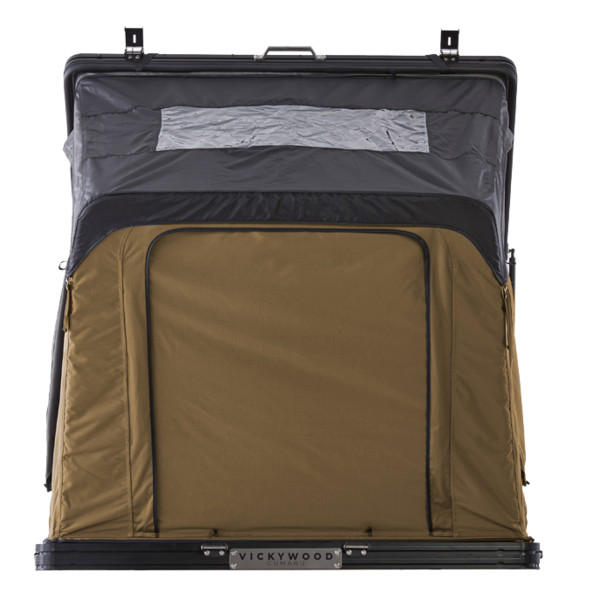 ALUMINUM HARD SHELL ROOF TENT CUMARU 135 - Dachzelt
