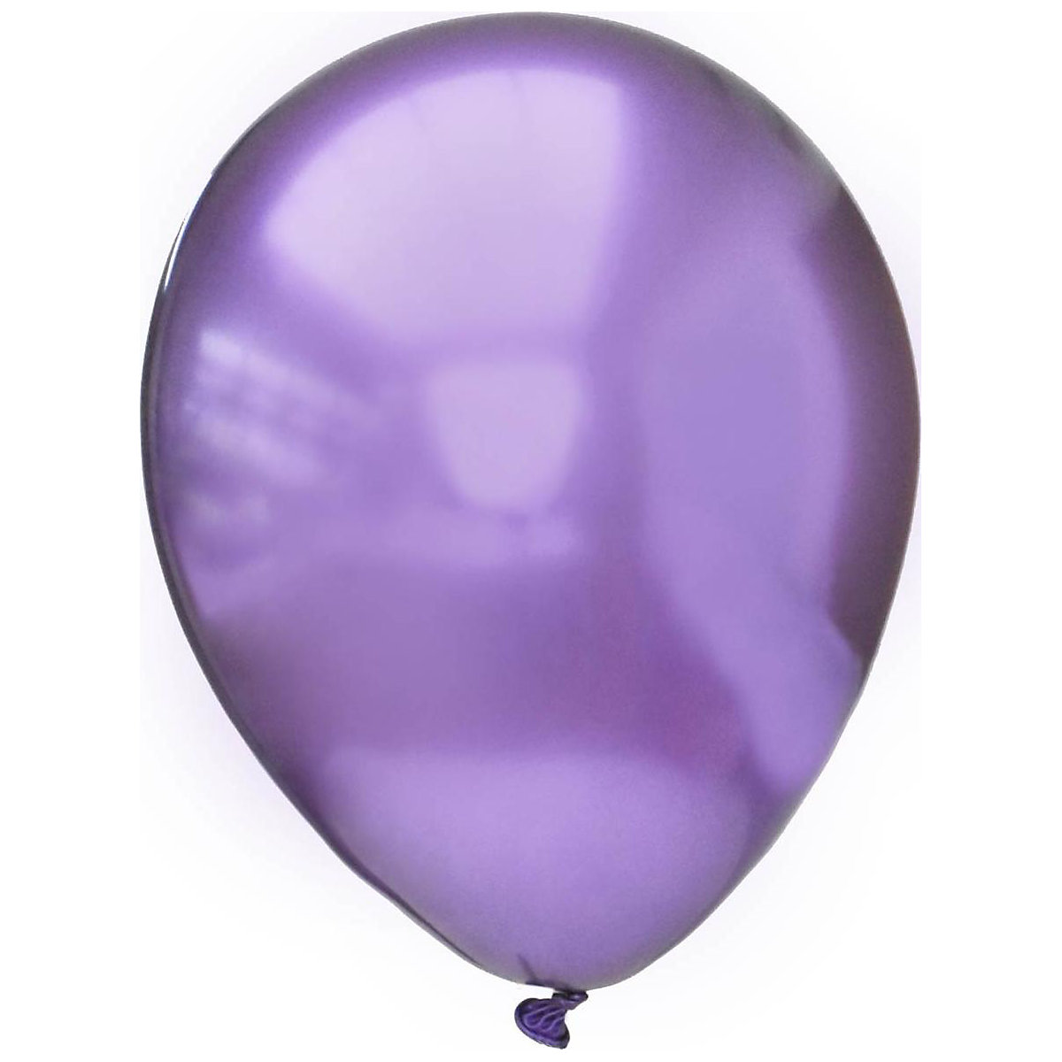Luftballons Chrome Lila, Latex, 29 cm, 6 Stück