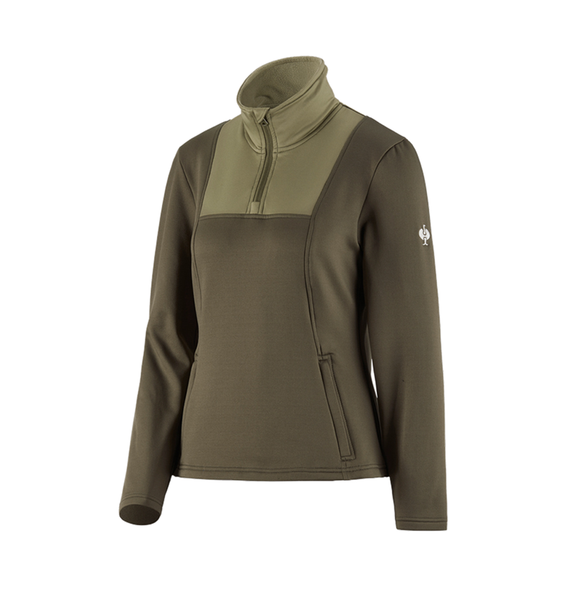 Funktions-Troyer thermo stretch e.s.concrete,Damen