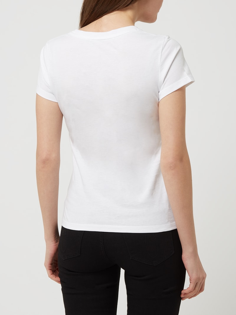 T-Shirt aus Bio-Baumwolle in weiß
