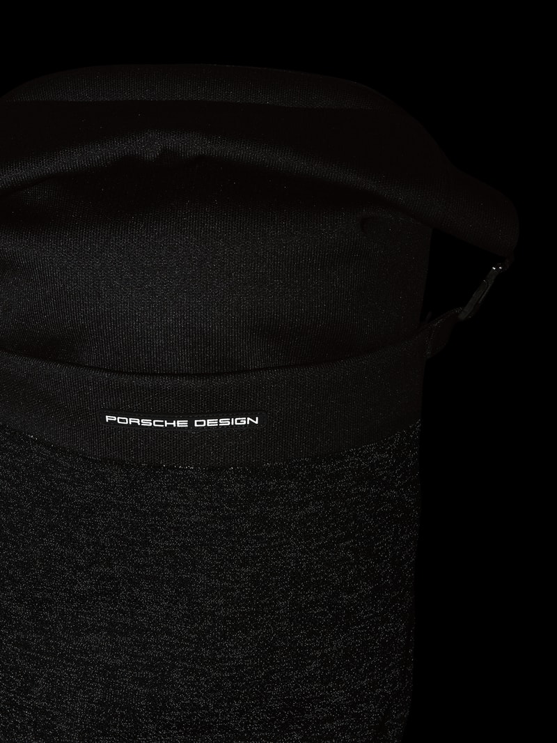 Rucksack mit Label-Patch Modell 'Porsche Design' in schwarz