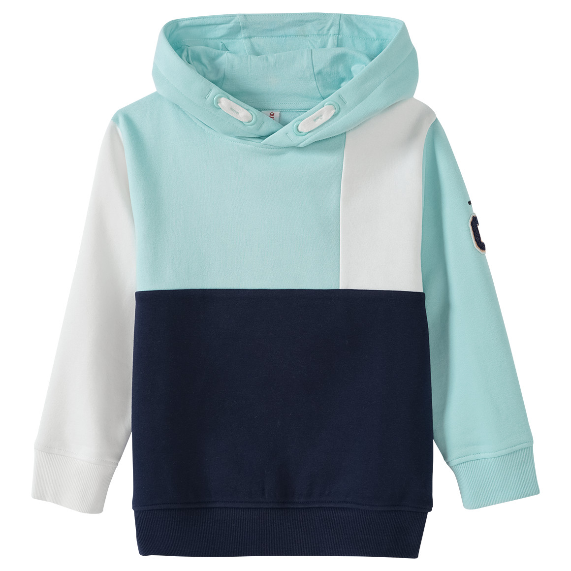 Jungen Hoodie mit Colourblocking