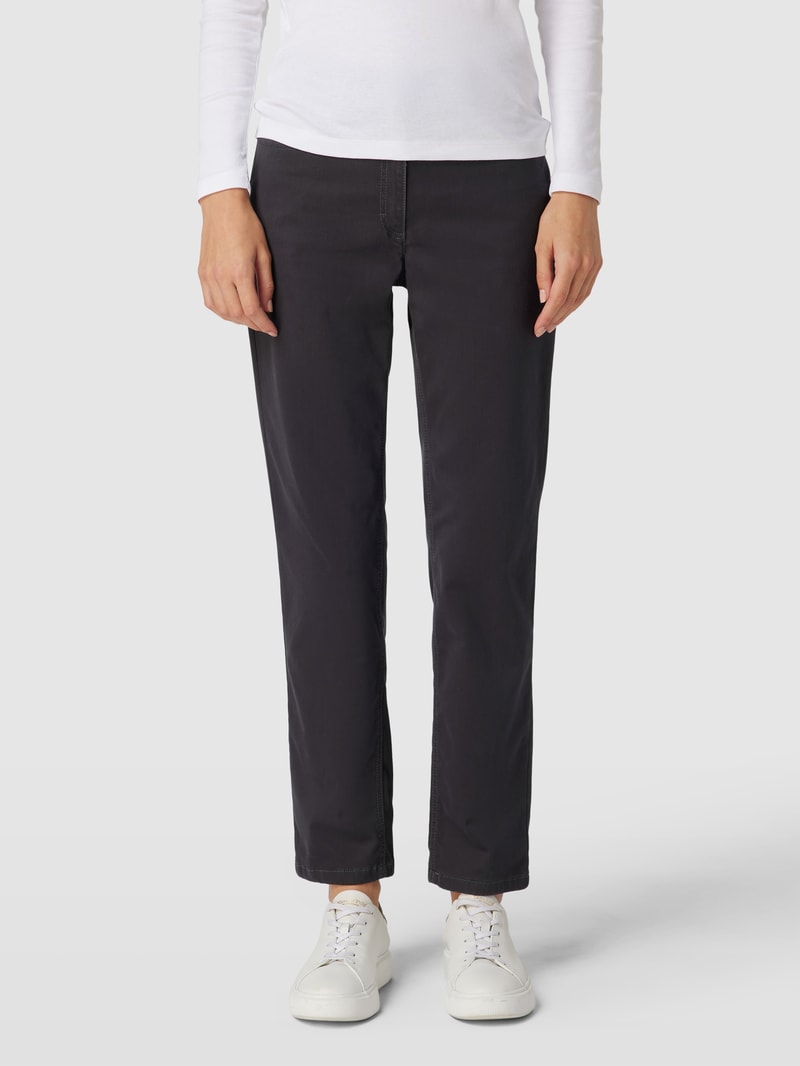 Comfort Fit Jeans im 5-Pocket-Design Modell 'GRETA' in graphit