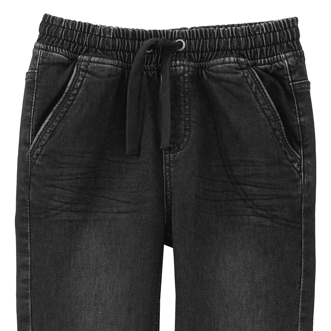 Jungen Pull-on-Jeans mit Tunnelzug