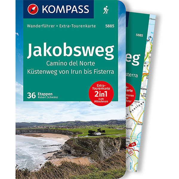 KOMPASS WANDERFÜHRER JAKOBSWEG CAMINO DEL NORTE