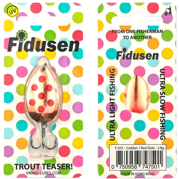 OGP Kunstköder Fidusen (Copper/Red Dots, 2,8 g)