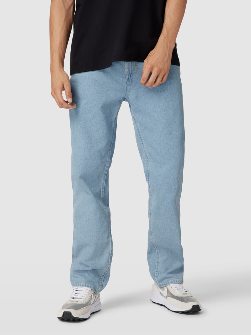 Jeans mit 5-Pocket-Design Modell 'HOUSTON' in jeans