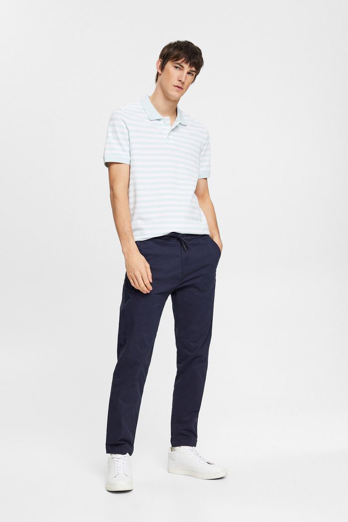 Gestreiftes Slim-Fit-Poloshirt