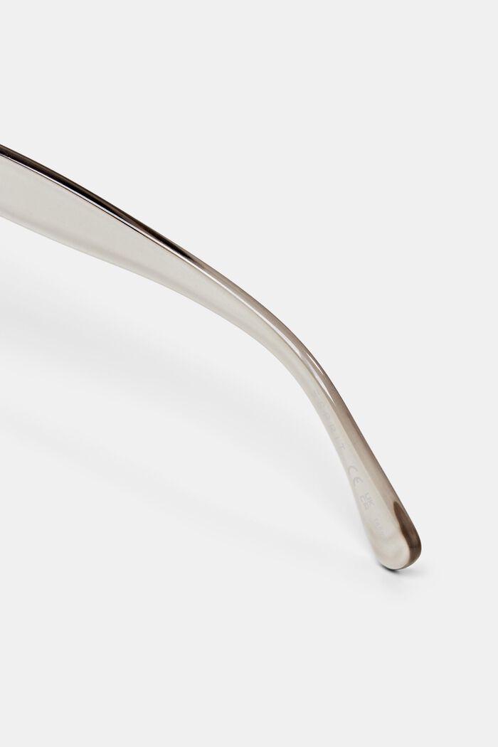 Sonnenbrille mit transparenter Fassung