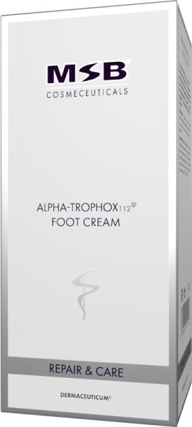 MSB Cosmeceuticals Repair & Care Alpha-Trophox112 Foot Cream Fußcreme